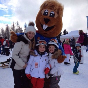 On t'aime Bibi ! #mascotte #neige #pistes #ski #fun #hiver #luge