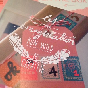 J'adore recevoir des jolies cartes ! #voeux #2014 #creativite